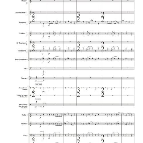 SINUANÍAS (para Orquesta)
